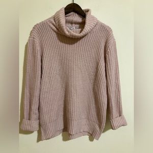 Pink Republic “Moonstone” Cowl Neck Sweater